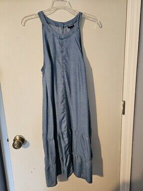 GUC Torrid Light Wash Chambray Sundress